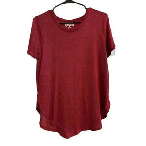 MUDD SIZE MEDIUM BURGUNDY LIGHT SWEATER